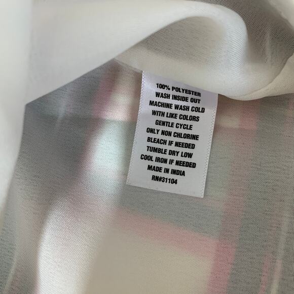 CROWN & IVY NWT Colorful Plaid Mini Skirt Size 8 - Picture 3 of 10